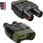 Jumelles Vision Nocturne Gthunder 300m Infrarouge HD 1080P - Photo Vidéo 3" LCD 4X Zoom - Chasse Camping Exploration