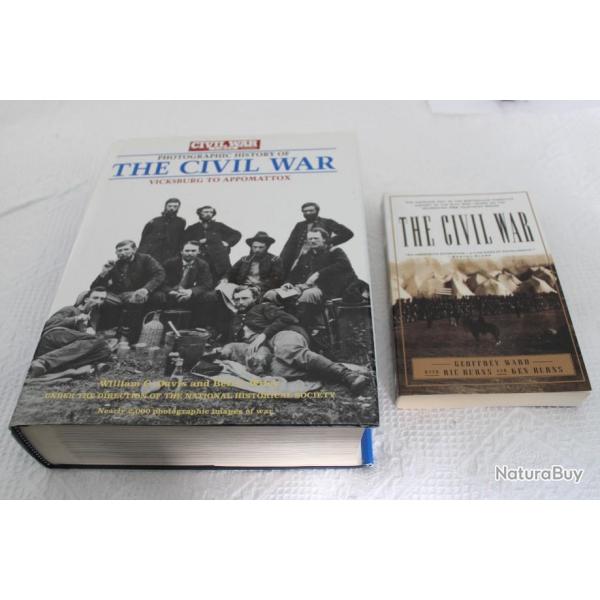 Lot 2 livres "The civil war"