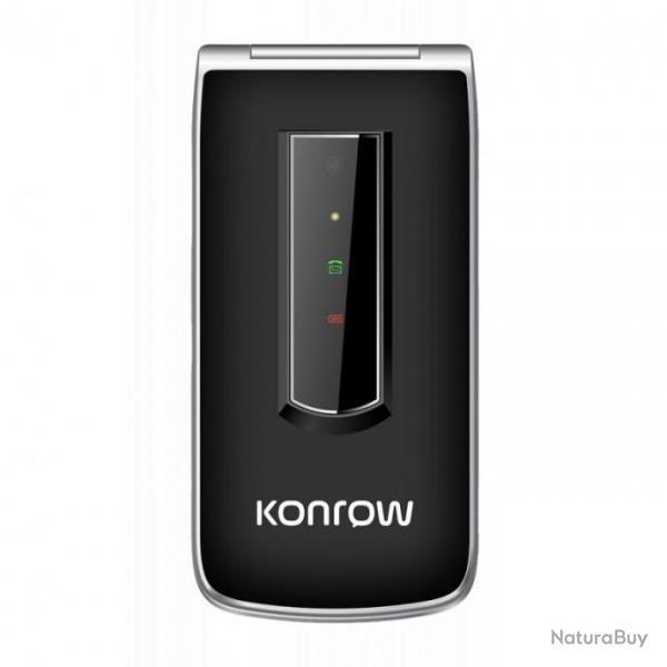 Konrow Senior C - cran 2.4'' - Double Sim - Noir (Dock de charge Fourni)
