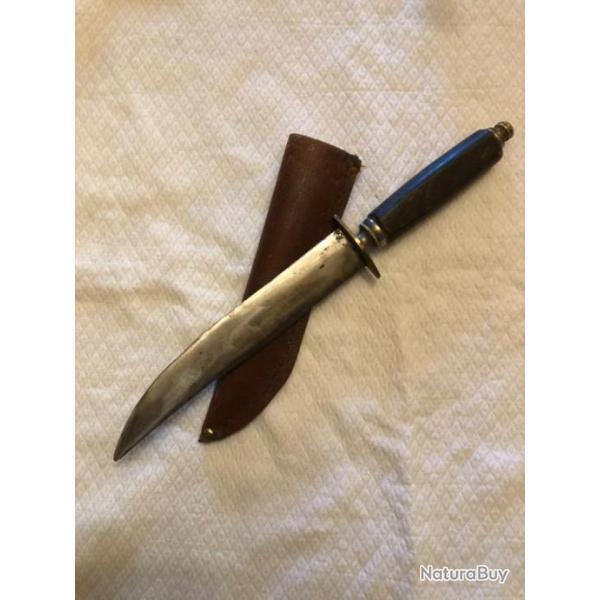 couteau de chasse artisanal  bowie