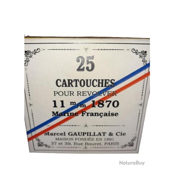 11 mm Mle 1870 ou 11mm Marine Franaise: Reproduction boite cartouches (vide) GAUPILLAT 8881229