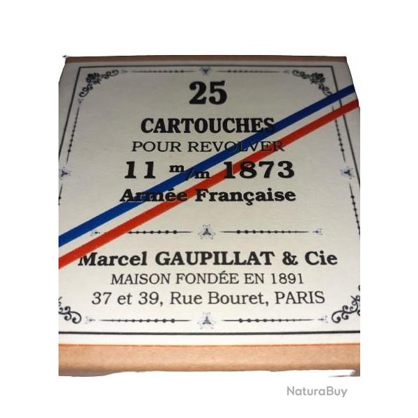 11 mm 1873 ou 11mm Arme Franaise: Reproduction boite cartouches (vide) GAUPILLAT 8881249