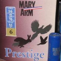 Cartouches Mary Arm Prestige Calibre 16 Plomb n°2