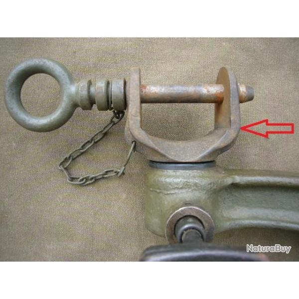Chape Support M53 Browning cal.30 type US post WW2 Jeep Willys Ford Hotchkiss M201 Dodge Wc FM BAR