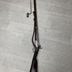 Fusil d infanterie modèle 1822 à percussionFabrication civile