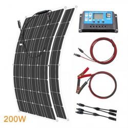 Kit de panneaux solaires flexibles de 200W