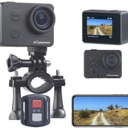 Caméra de Sport Etanche Connectée UHD avec Capteur SONY DV-3917 Grand Angle Mode Ralenti