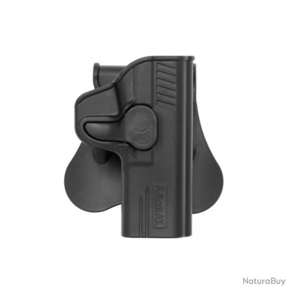 Holster Rigide Amomax G2 - S&W M&P 40 / Noir / Droitier