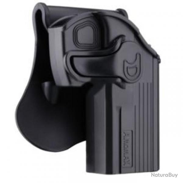 Holster Rigide Amomax G2 - T24 CZ75 / Noir / Droitier