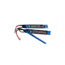Batterie ASG Li-Fe 9.9V 1000mAh TP - 3 Sticks