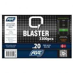 Billes ASG Q Blaster Plastiques - Par 3300 0.20g - 0.20g