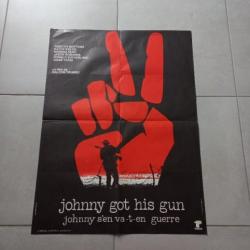 Affiche cinéma johnny s'en va-t-en guerre