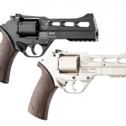 Réplique Airsoft revolver CO2 CHIAPPA RHINO 50DS Nickel 0,95J