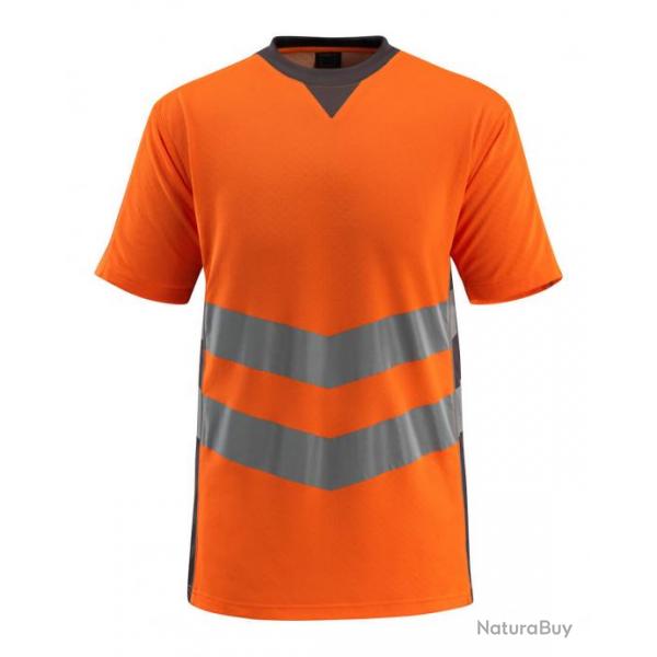 T shirt haute visibilit MASCOT SANDWELL 50127 933 Hi vis orange Anthracite