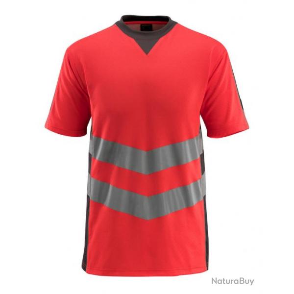 T shirt haute visibilit MASCOT SANDWELL 50127 933 Hi vis rouge Anthracite
