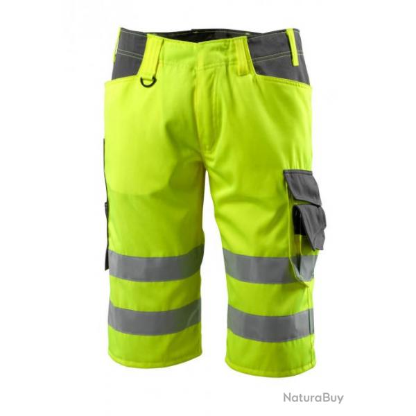 Pantacourt haute visibilit MASCOT LUTON 15549-860 38 (C44) Hi-vis jaune/anthracite fonc