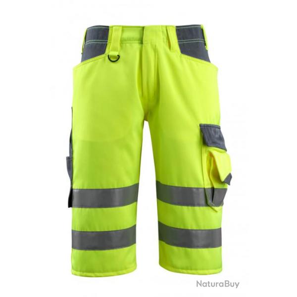 Pantacourt haute visibilit MASCOT LUTON 15549-860 Hi-vis jaune/Marine fonc 44 (C50)