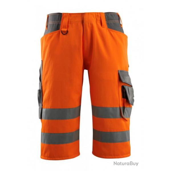 Pantacourt haute visibilit MASCOT LUTON 15549-860 Hi-vis orange/anthracite fonc 44 (C50)