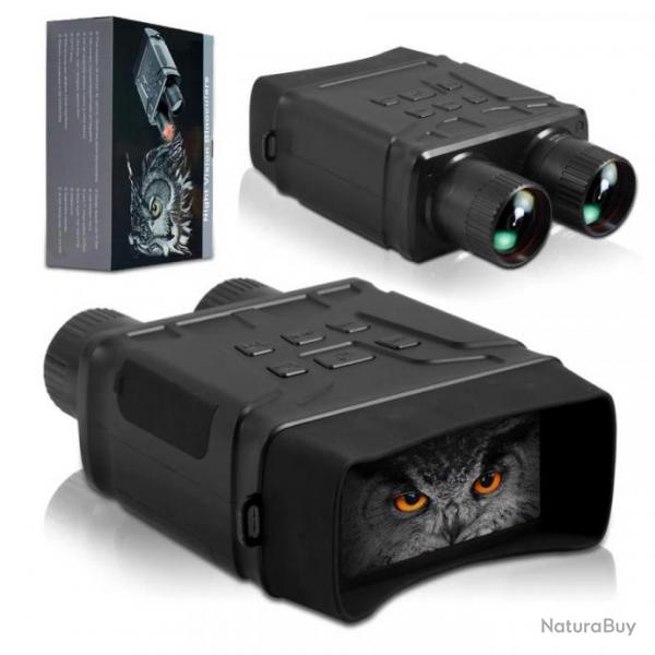 Jumelles Vision Nocturne 300m de Distance R6 850nm Infrarouge HD Tlescope numrique Chasse Camping