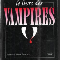 le livre des vampires de manuela dunn mascetti