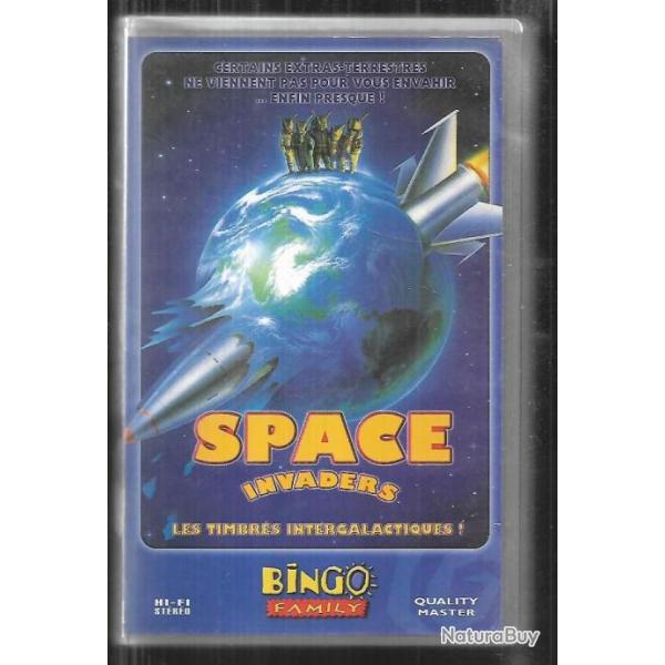 space invaders les timbrs intergalactiques ! vhs science-fiction, comdie