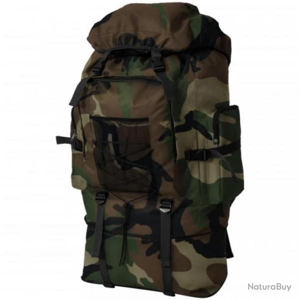 Sac  Dos Camouflage Militaire 100 L d'Arme XXL 100 L Camouflage Chasse Randonne Camping