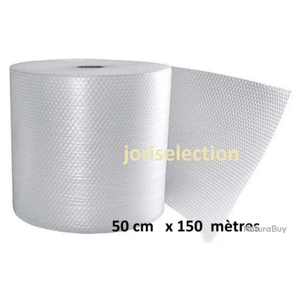 FILM A BULLE D'AIR - 50 CM x 150 METRES IDAL POUR LA PROTECTION DE CHANTIER DEMENAGEMENT ENBALLAGE