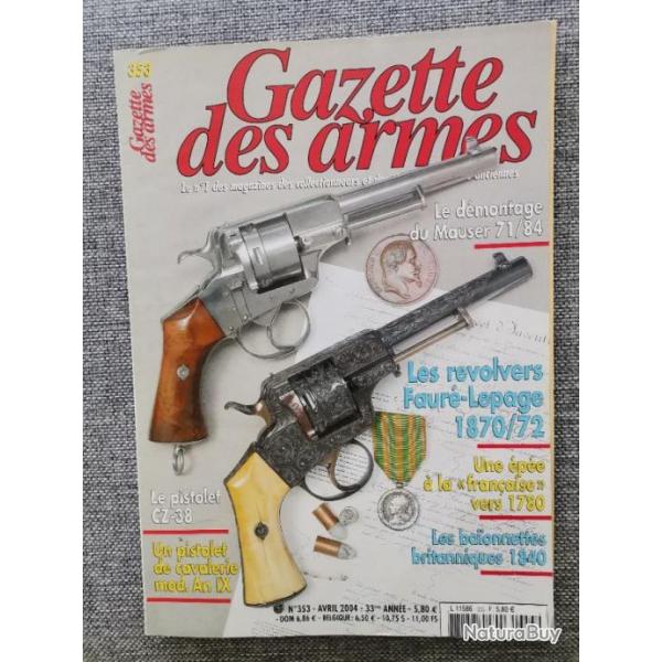 Ouvrage La Gazette des Armes no 353