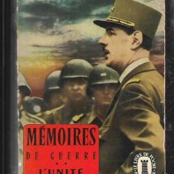 mémoires de guerre charles de gaulle volume 2 l'unité 1942-1944 livre de poche
