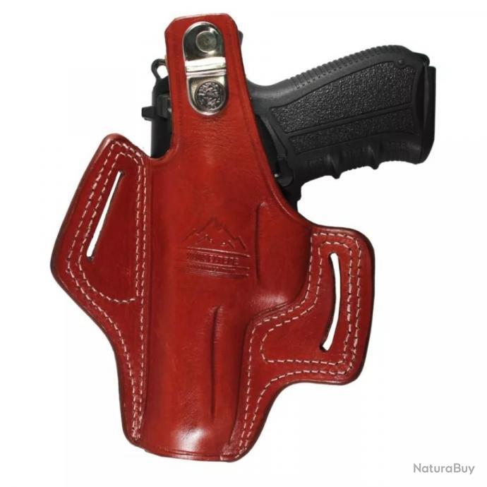 holster ars stage 1 - pistolet cz 75 - droitier - hogue