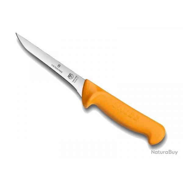 FRED81 COUTEAU DESOSSER VICTORINOX SWIBO 16CM JAUNE NEUF