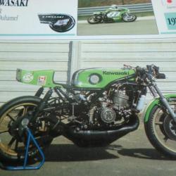 FICHE KAWASAKI  750 KR  1976
