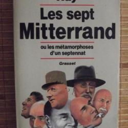A SAISIR - Livre "Les Sept MITTERRAND" 286 pages format 22.5 x 14 cm BE