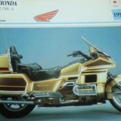FICHE MOTO  HONDA  GL 1500 / 6