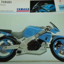 FICHE MOTO  YAMAHA  MORPHO   1990
