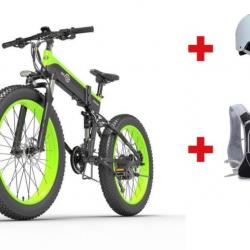 Vélo électrique tout terrain 1500W + Ecran LCD + Casque + Sac à eau - LIVRAISON GRATUITE