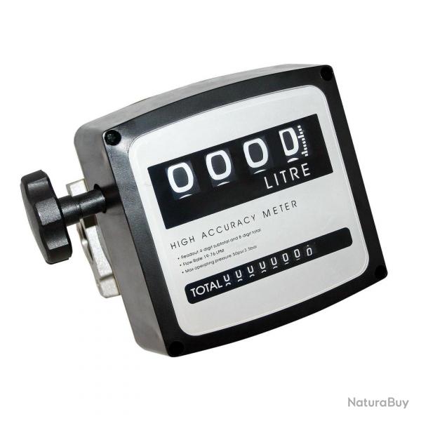Compteur diesel ou  fuel 3 bar 19-120l/min raccords 1" pour pompe diesel/fuel 16_0002521