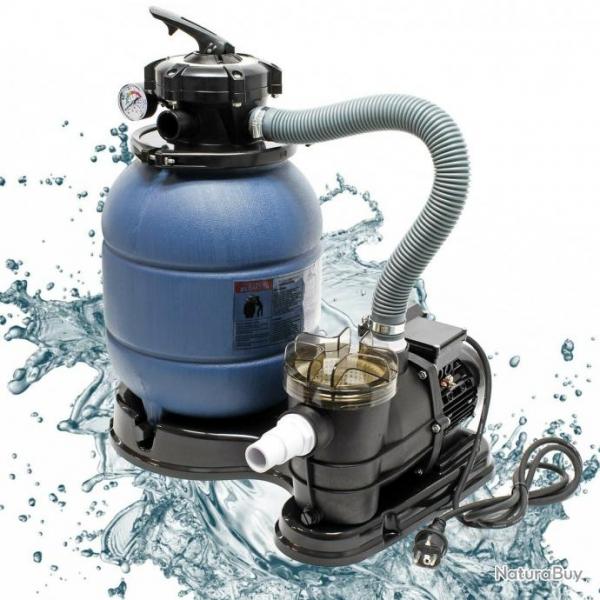 Filtre  sable systme de filtration pompe de filtration pompe de piscine 6000 litres par heure 16_
