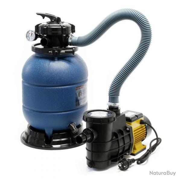 Filtre  sable systme de filtration pompe de filtration pompe de piscine 6000 litres par heure 16_