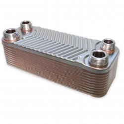 Échangeur de chaleur thermique acier inoxydable 20 plaques max 44 kw eau solaire 16_0000831