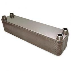 Échangeur de chaleur thermique acier inoxydable 40 plaques max 440 kw eau solaire 16_0000838