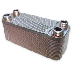 Échangeur de chaleur thermique acier inoxydable 30 plaques max 66 kw eau solaire 16_0000835
