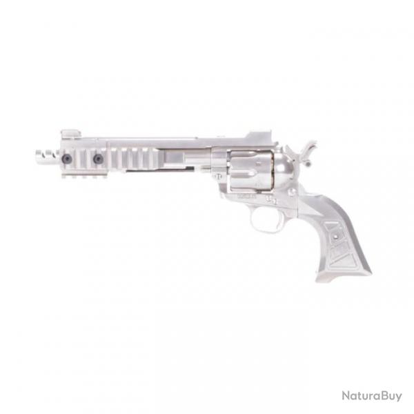 Revolver King Arms SAA 45 Devil - Cal. 6mm - Argent