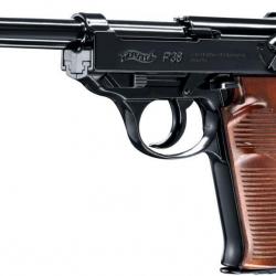 PISTOLET CO2 WALTHER P38 METAL BB'S CAL. 4,5 MM