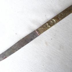 E87)  kozuka  , beau couteau pour sabre  japonais