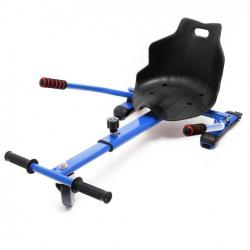 Siège de scooter kart électrique compatible avec hoverboards adulte enfants 120kg bleu 16_0002716