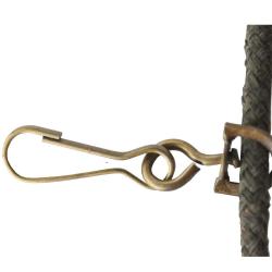 3 lacets à mousqueton avec 6 galets de remplacement