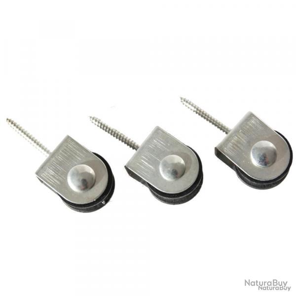 3 poulies  tire-fond