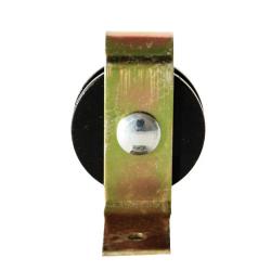 Poulie à chape 2 fixations, cordage maxi 5mm