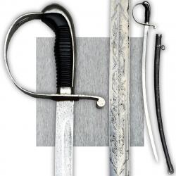 SUPERBE & RARE SABRE D'OFFICIER BAVAROIS LAME GRAVÉE SOLINGEN ALCOSSO SOLINGEN WW1 ORIGINAL